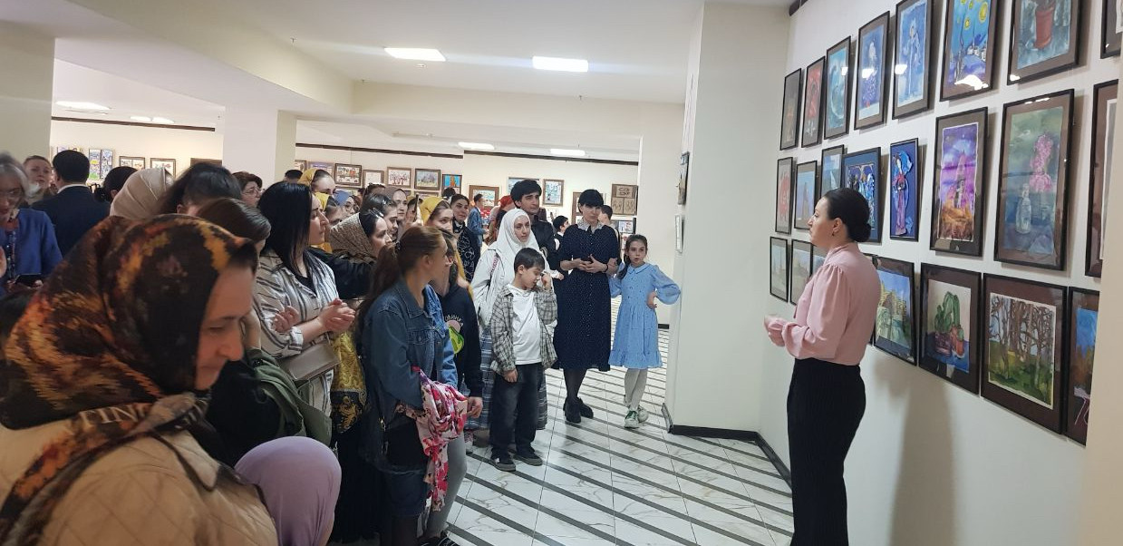 В Историческом парке «Россия – моя история» состоялась выставка работ особенных детей и их родных